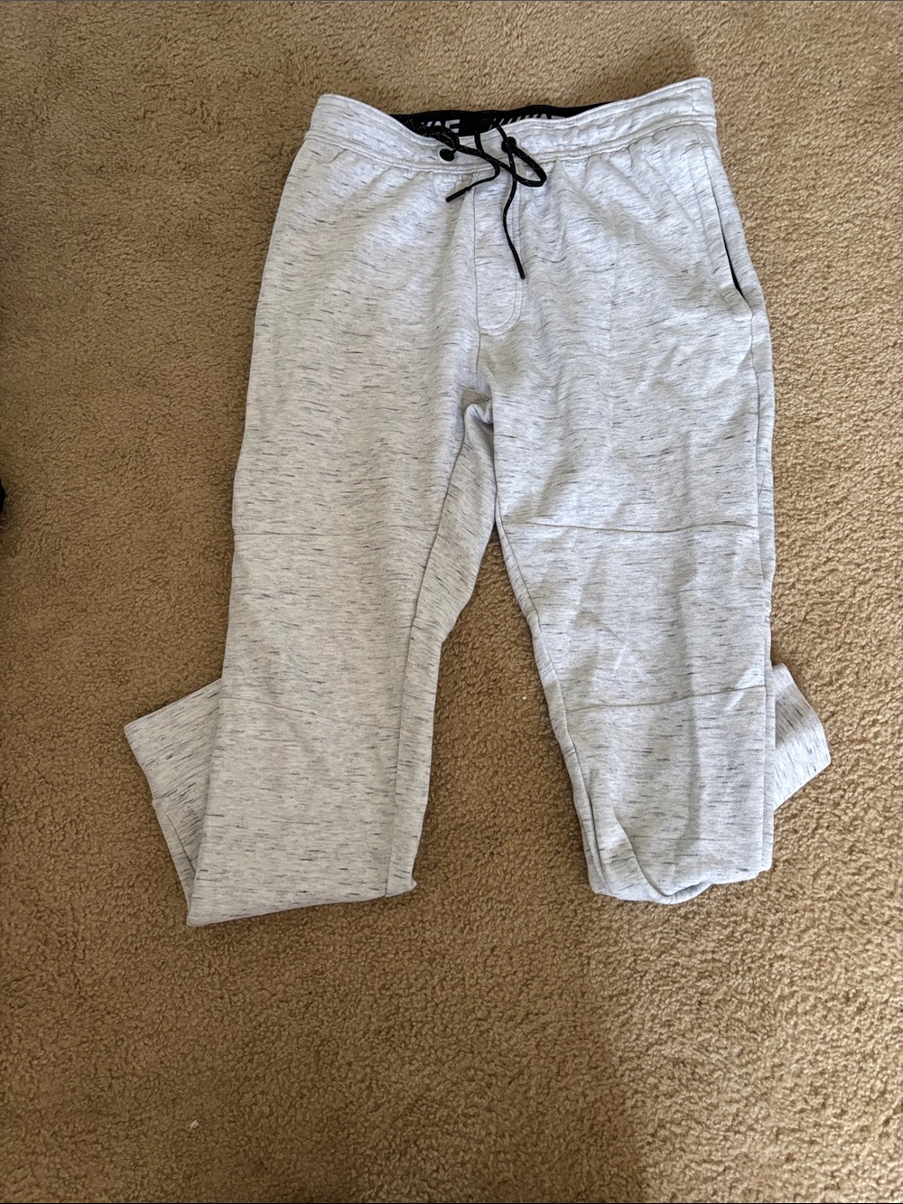 American Eagle Outfitters Light Gray Men's Sweatpants